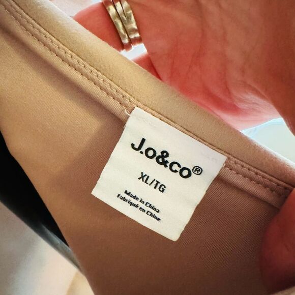 J.o&Co pale pink crop tank top size XL NWT - Picture 6 of 10